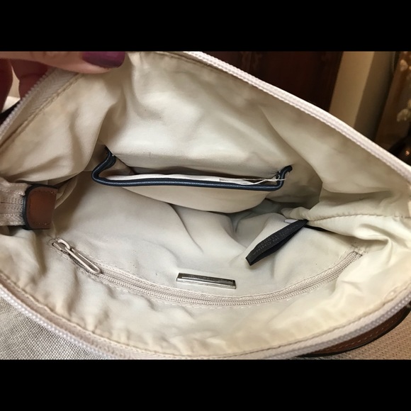 Giani Bernini Navy & White Crossbody Bag - Picture 5 of 5